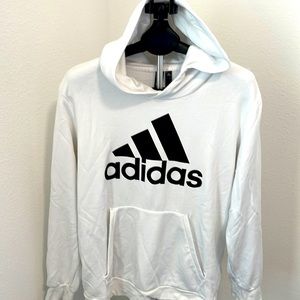 Adidas White Hoodie